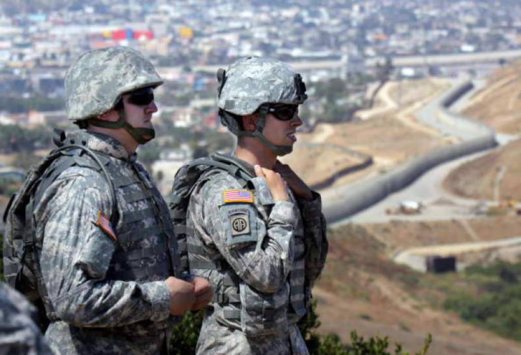 Despliegue de la Guardia Nacional en la frontera de EU con México es estridente y tardía: Académicos. Foto: Tomada de internet.