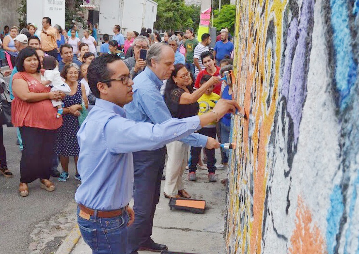 Arranca programa de pinta de fachadas en Corregidora.