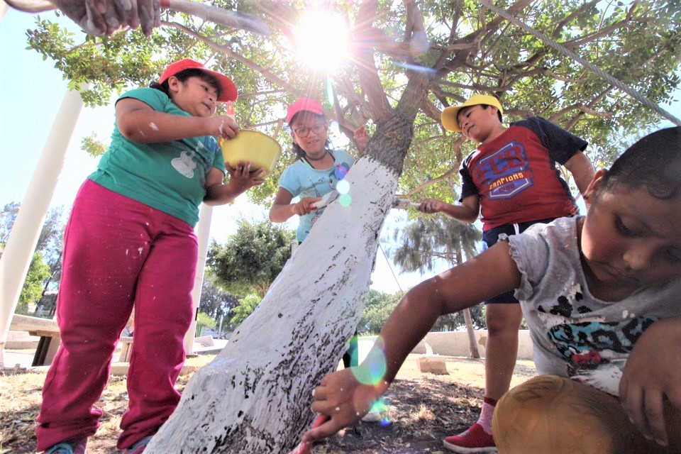 Se lleva a cabo la Jornada integral en el Parque Candiles.