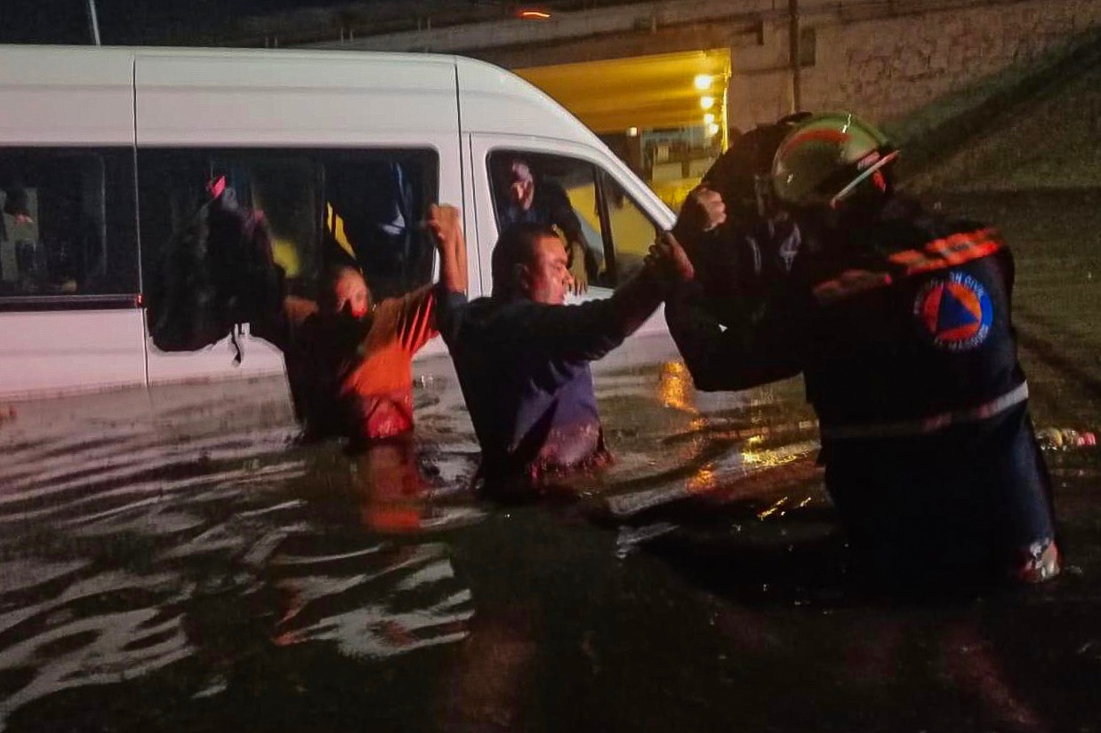 8 comunidades son afectadas por intensas lluvias en El Marqués.