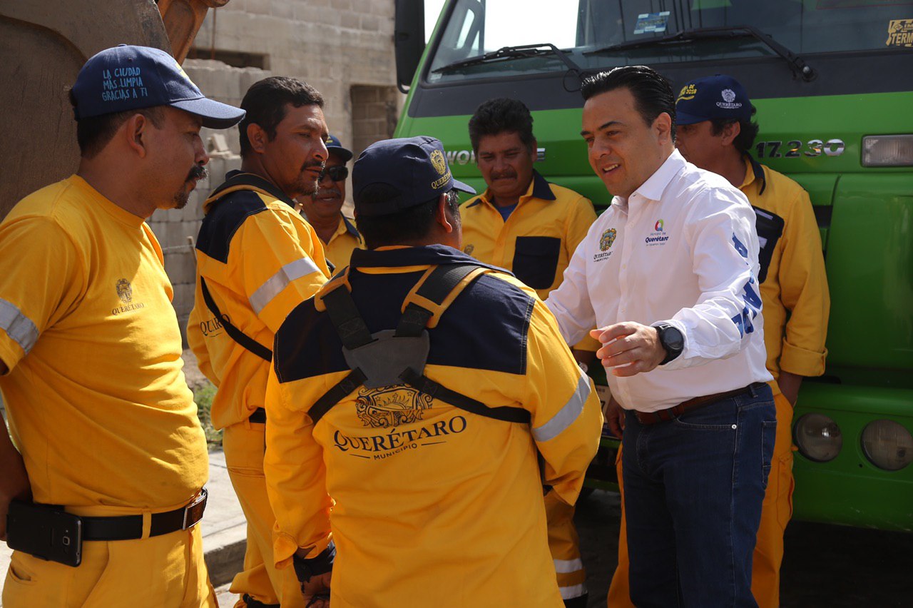 Anuncia Luis Nava programa para limpiar Predios Baldíos en Querétaro Capital.