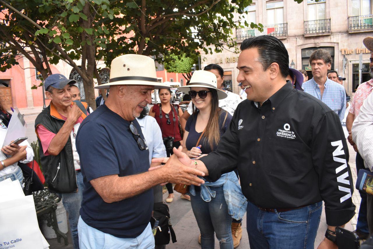 Entrega Luis Nava su Primer Informe a ciudadanos del Centro Histórico.