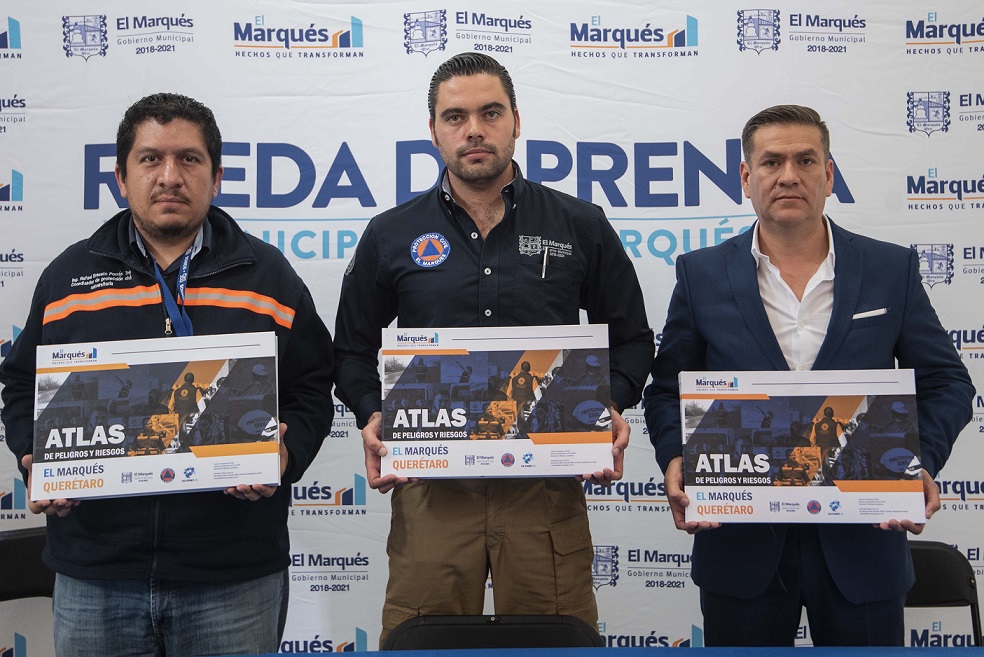 El Marqués, primer municipio en contar con un atlas de peligros y riesgos digital.