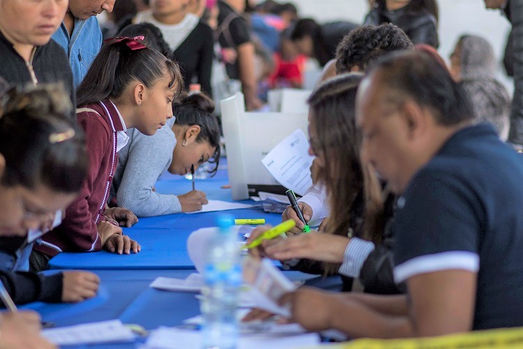 Concluyen registros para tramitar becas educativas en El Marqués.