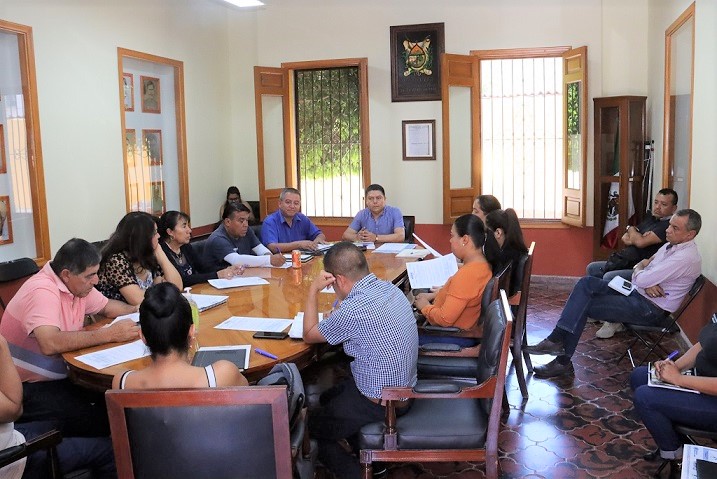 Autoridades Municipales de Peñamiller difunden medidas sanitarias por COVID-19.