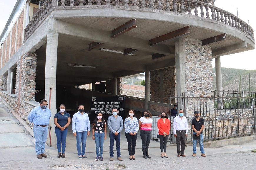 Acondicionan espacios en la Universidad Tecnológica de San Juan del Río, extensión Peñamiller.