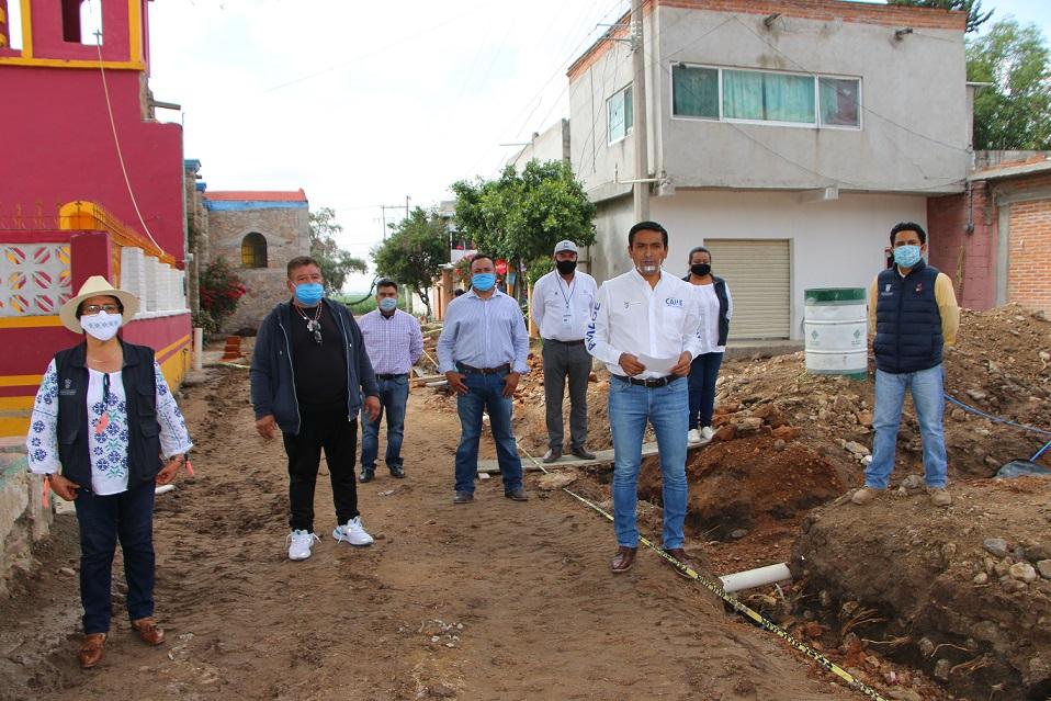 Amarildo Bárcenas supervisa rehabilitación de Calles en Epigmenio González