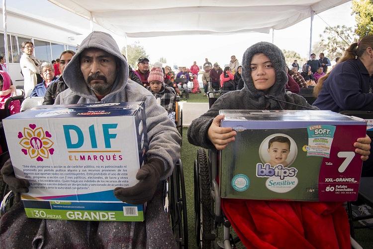 El DIF de El Marqués entrega 61 aparatos ortopédicos a personas con discapacidad,