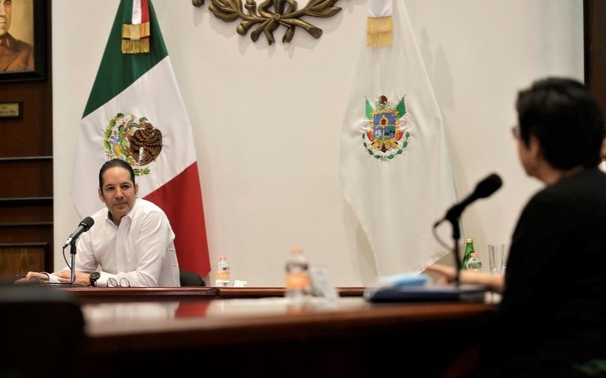 El Gobernador Francisco Domínguez respalda al sector empresarial de Querétaro.