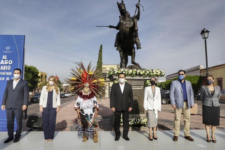 Inician los festejos por el 489 aniversario de Santiago de Querétaro