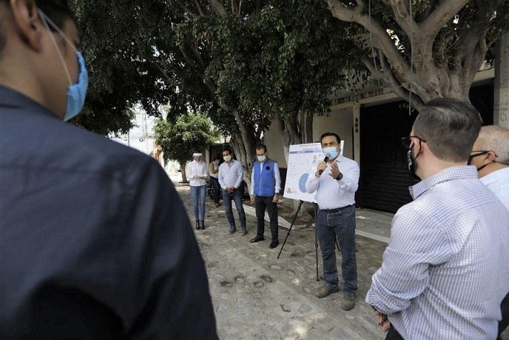 Luis Nava entrega obras de urbanización en la Colonia San Pablo donde se inviertieron más de 4 millones de pesos.