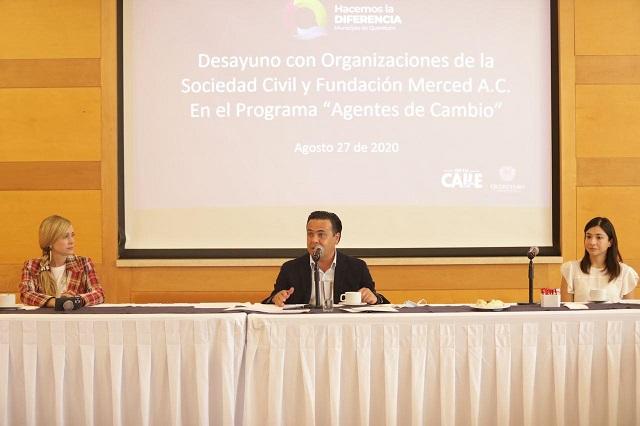 Luis Nava reconoce labor de las organizaciones de la sociedad civil