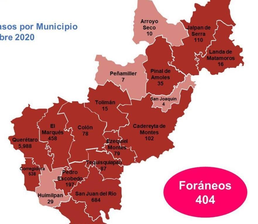 Querétaro llega a los mil 14 fallecimientos por COVID-19