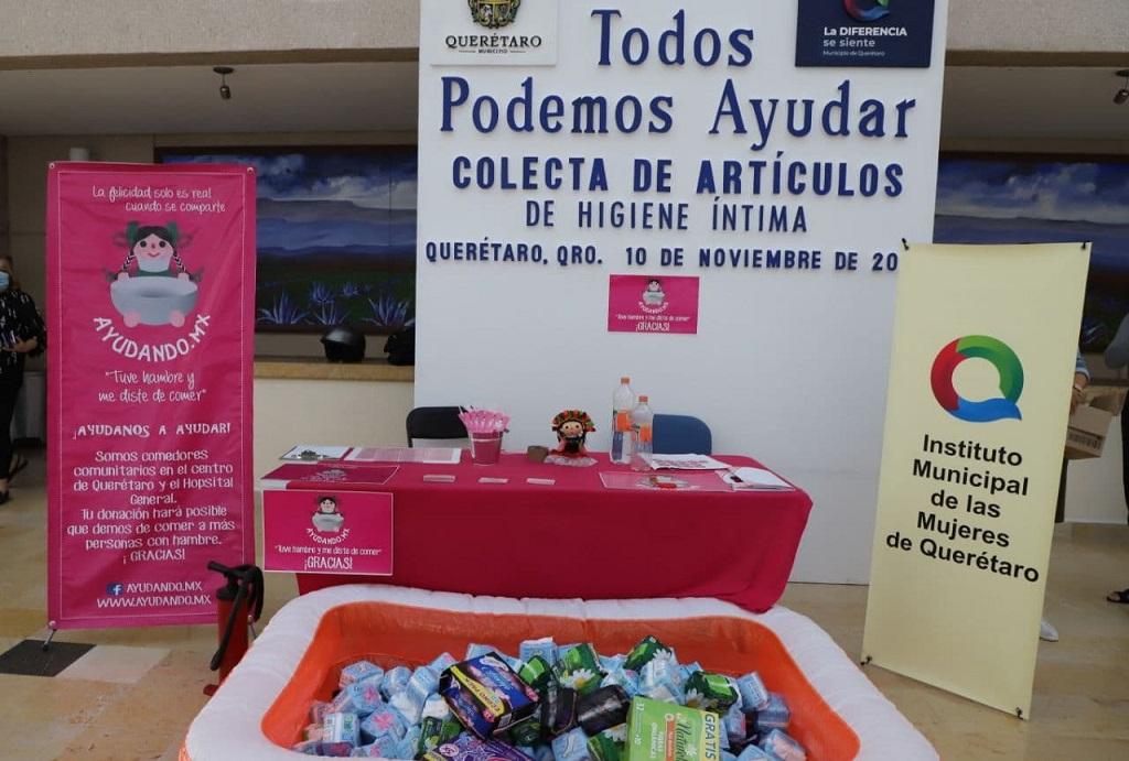 Invitan a la población queretana a unirse a la campaña “Todos podemos ayudar”.