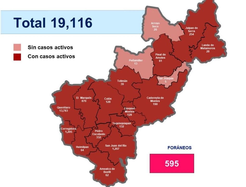 Querétaro rompe nuevo récord de contagios de COVID-19 en un solo día con 515