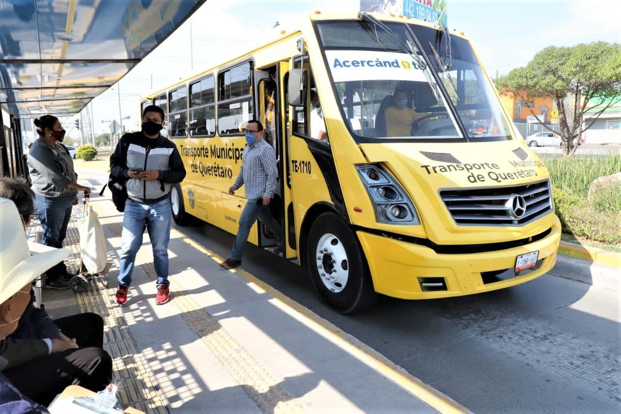 Se registran más de 1,900 usuarios para acceder al programa de transporte gratuito Acercándote.