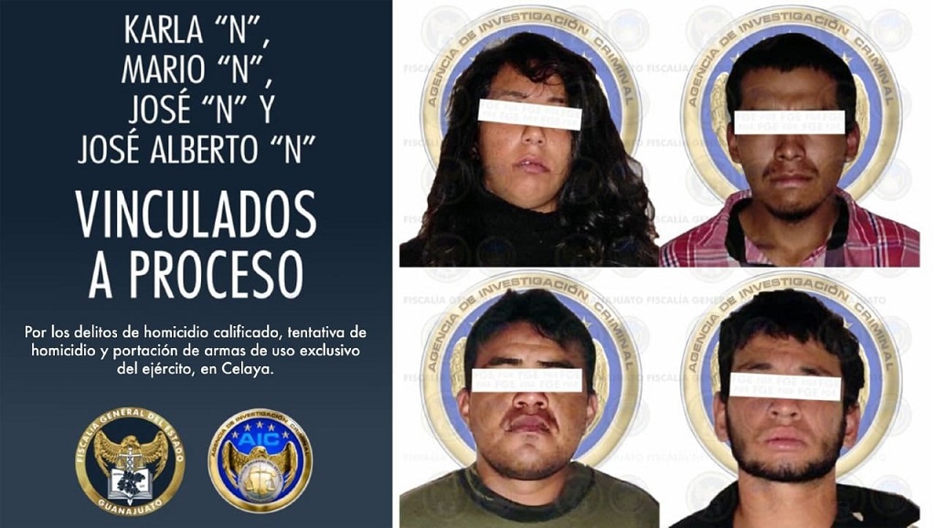 4 integrantes de célula criminal son detenidos en Celaya; descubren un hombre desmembrado.