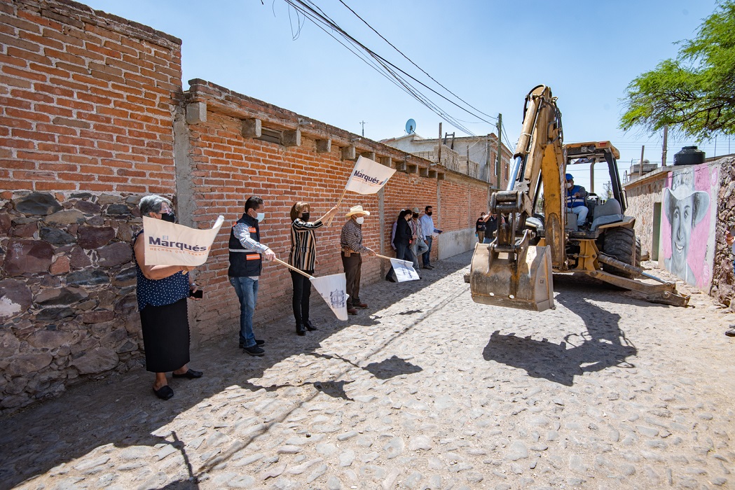 Inician obras por 9 mdp en Coyotillos y La Loma, El Marqués.