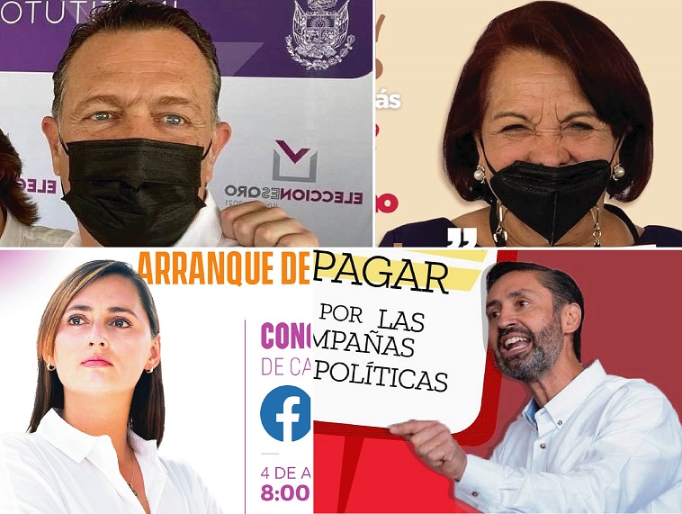 Candidatos a Gobernador de Querétaro preparan motores para arrancar campaña este 4 de abril.