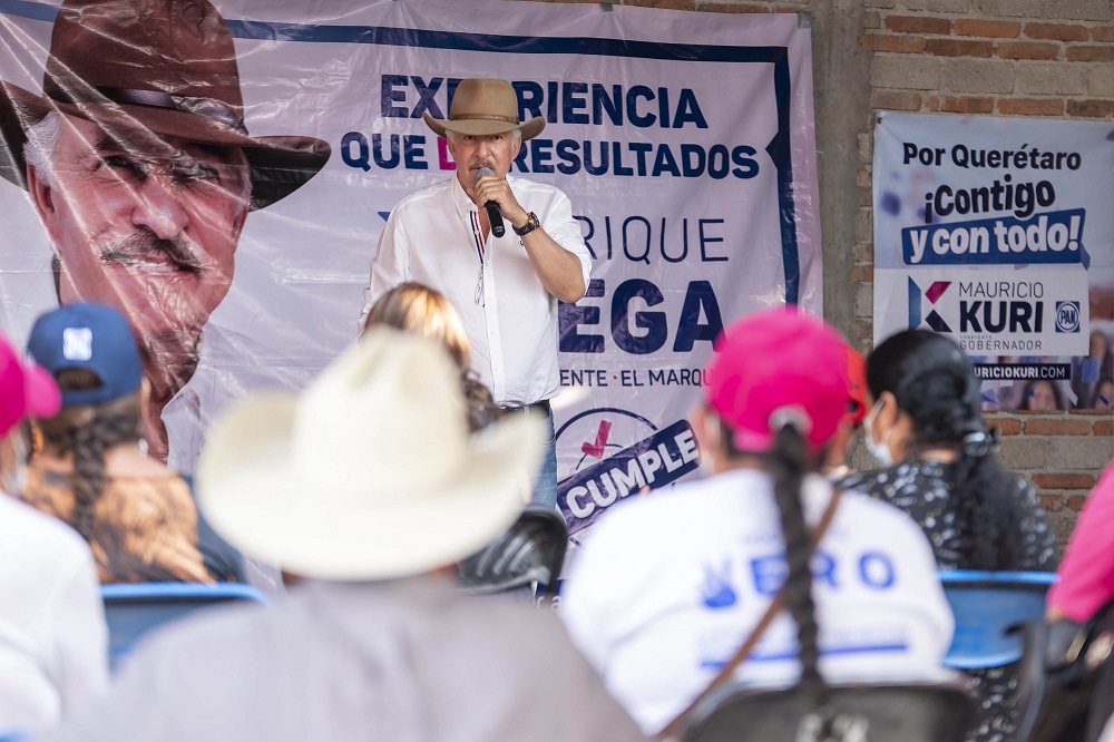 Enrique Vega construirá una cancha de pasto sintético en Los Pocitos, y en Santa María de los Baños.