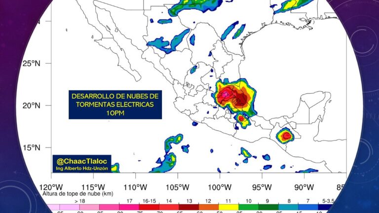 Pronostican Tormentas Eléctricas Vientos Fuertes Y Granizo Para 10