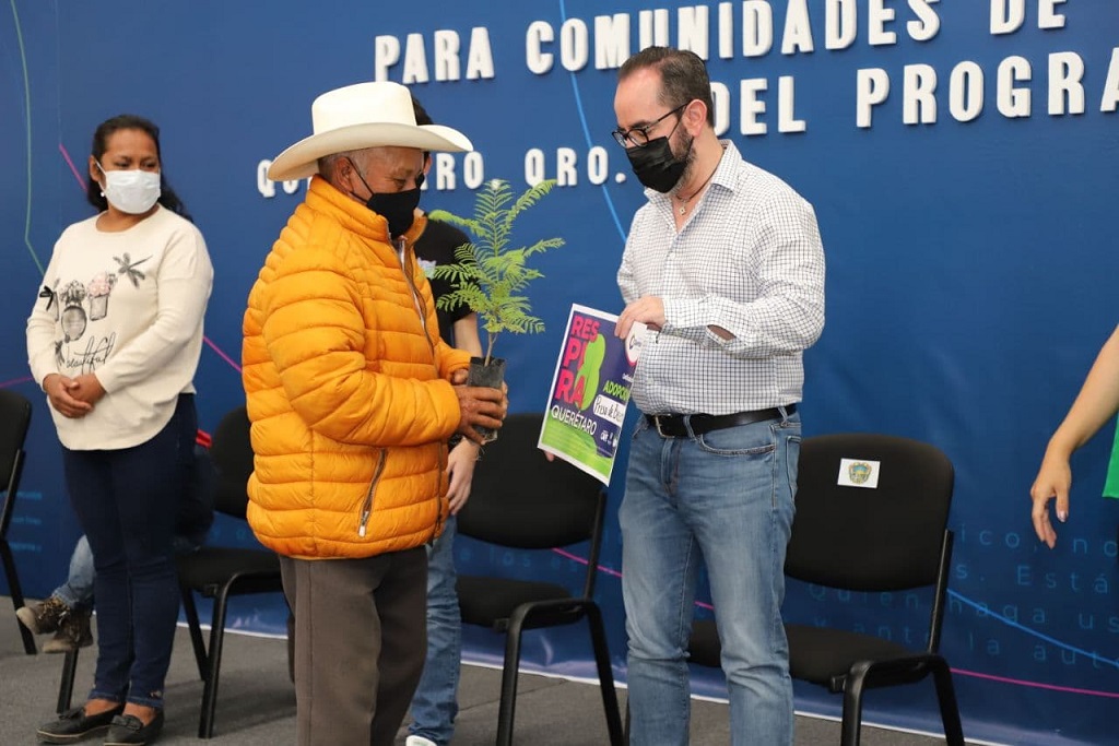 Con el programa Respira Querétaro se han plantado 170 mil árboles en la capital queretana