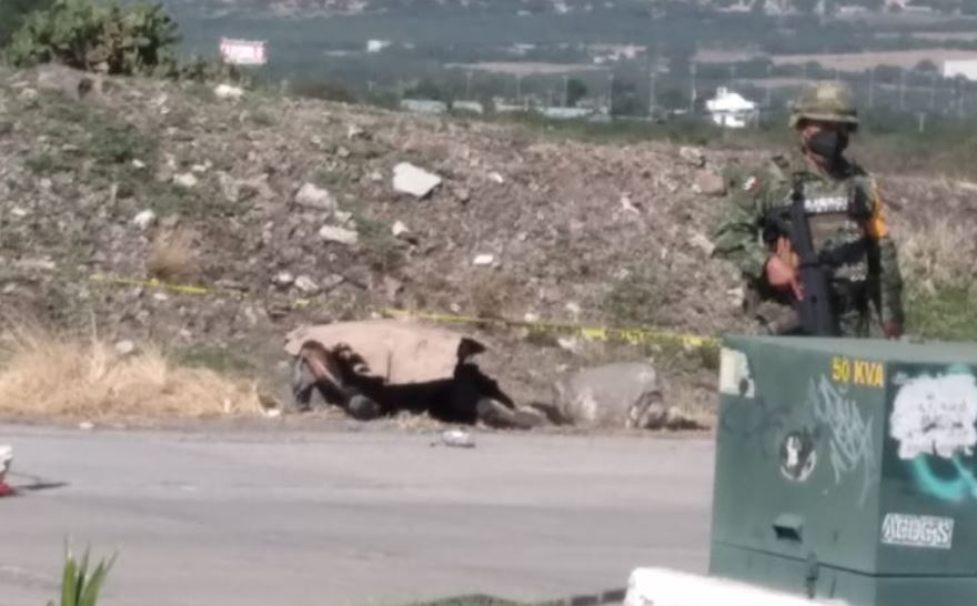 Hombre calcinado en Fuentes de Balvanera, Apaseo el Grande