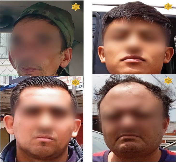 Detienen a presuntos narcomenudistas en Querétaro Capital