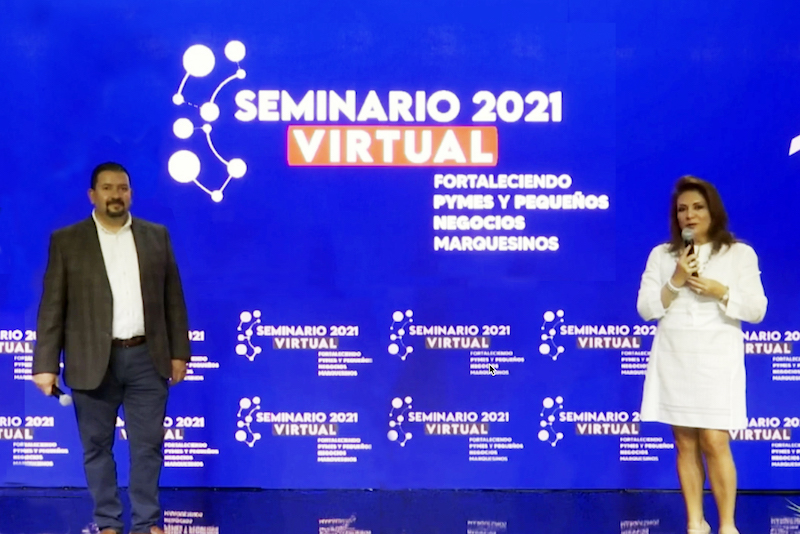 Inicia al Seminario Virtual 2021 “Fortaleciendo Pymes y Pequeños Negocios” en El Marqués