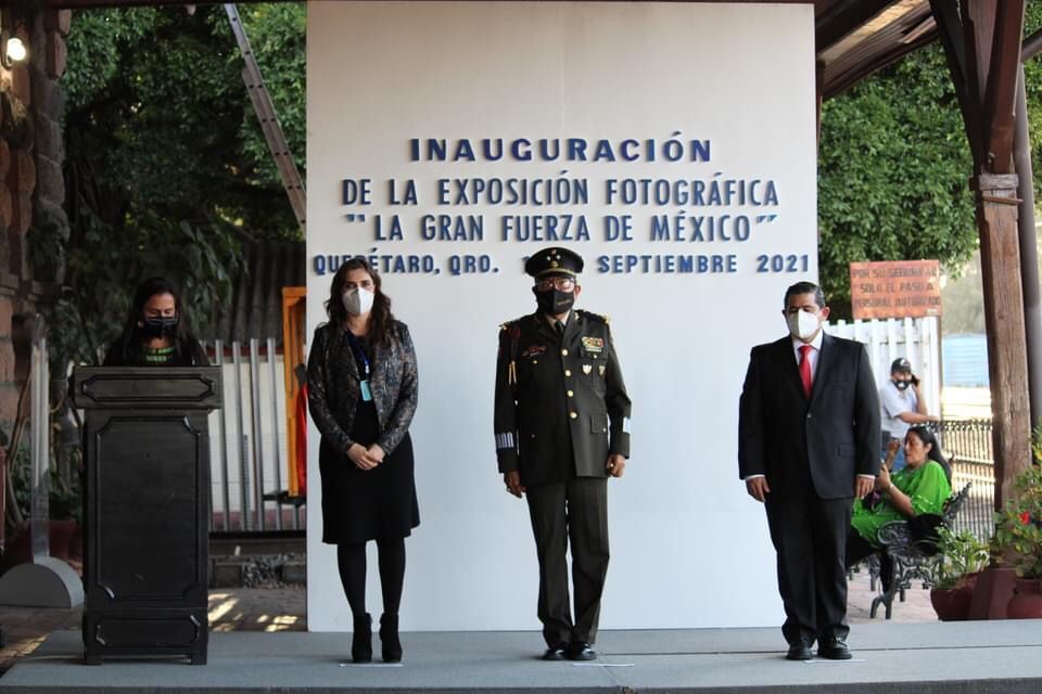 Invitan a la exposición fotográfica de la SEDENA La Gran fuerza de México en la Capital de Querétaro