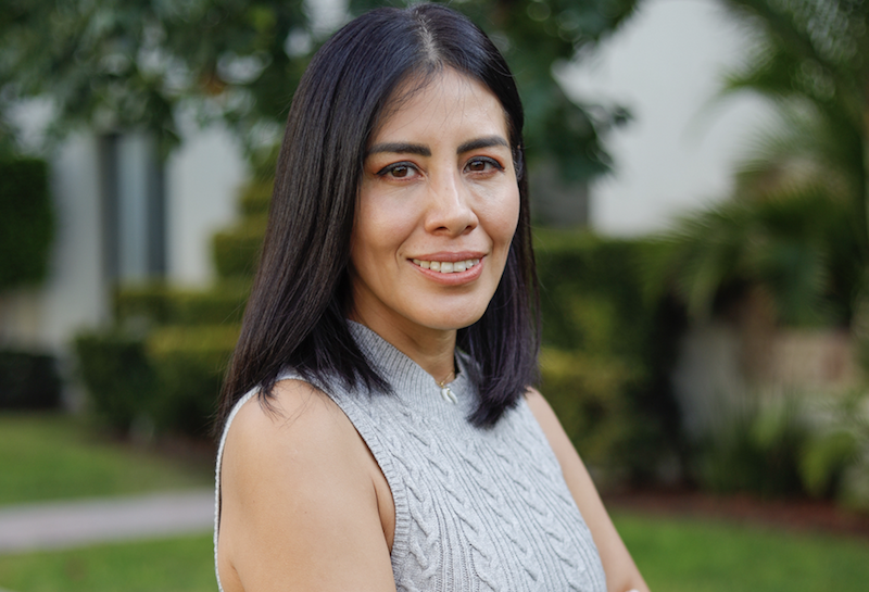 Liliana San Martín Castillo, al frente de la Secretaría del Trabajo.