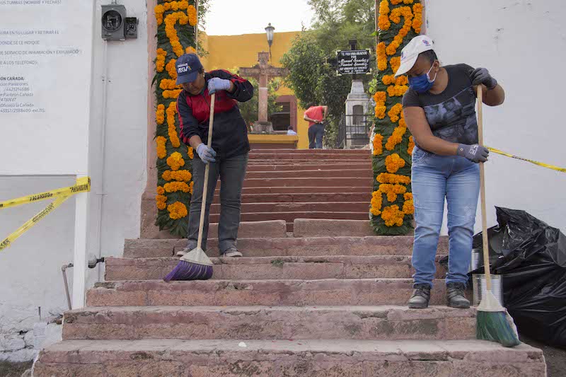 1 y 2 de noviembre abrirán los 7 panteones de El Marqués