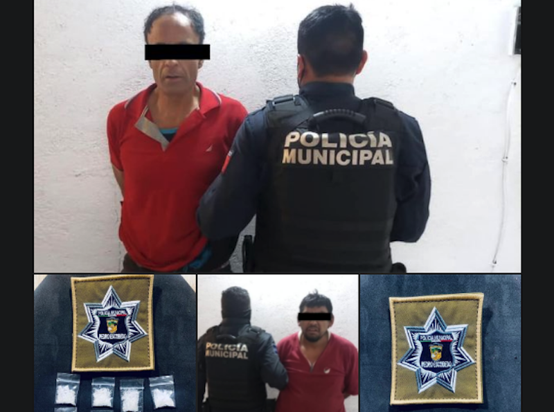 Arrestan en Pedro Escobedo a El licenciado y a El Diablo con 13 envoltorios de presunta droga