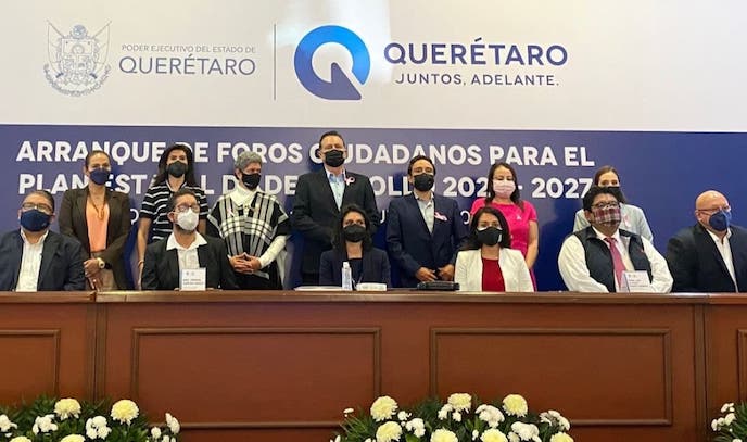 El Gobernador Mauricio Kuri, puso en marcha foros para construir Plan Estatal de Desarrollo de Querétaro 2021-2027.