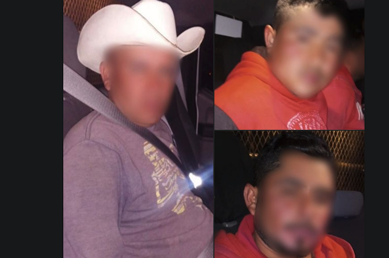 Detienen a tres hombres armados en Amealco.