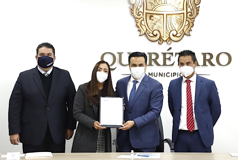 Funcionarios del Municipio de Querétaro presentarán su 5 de 5 para cumplir con transparencia.