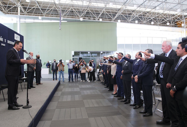 Mauricio Kuri llama al sector productivo a apostarle a Querétaro para impulsar crecimiento