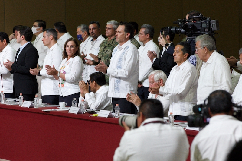 Asiste el Gobernador Mauricio Kuri a reunión de la CONAGO en Tabasco