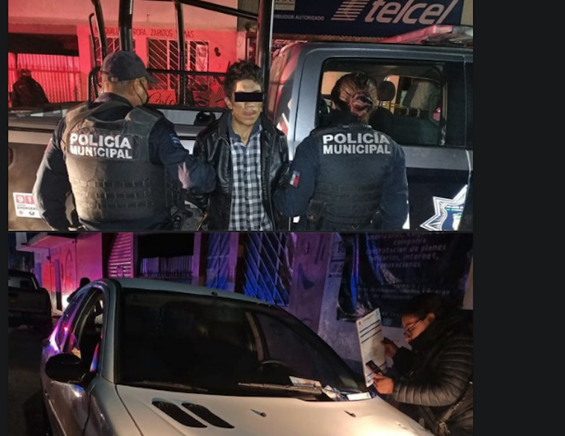 Intentaba robar en un comercio de Escolásticas Pedro Escobedo; fue arrestado por la policía.