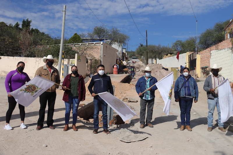 En Peñamiller arranca obra de drenaje sanitario en San Miguel Palmas