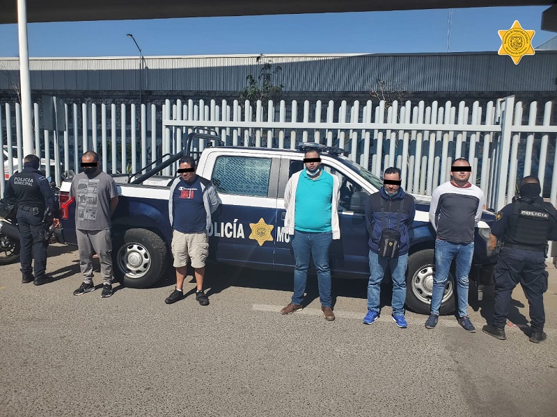 Policías de Querétaro desarticulan banda dedicada a robar efectivo a cuentahabientes