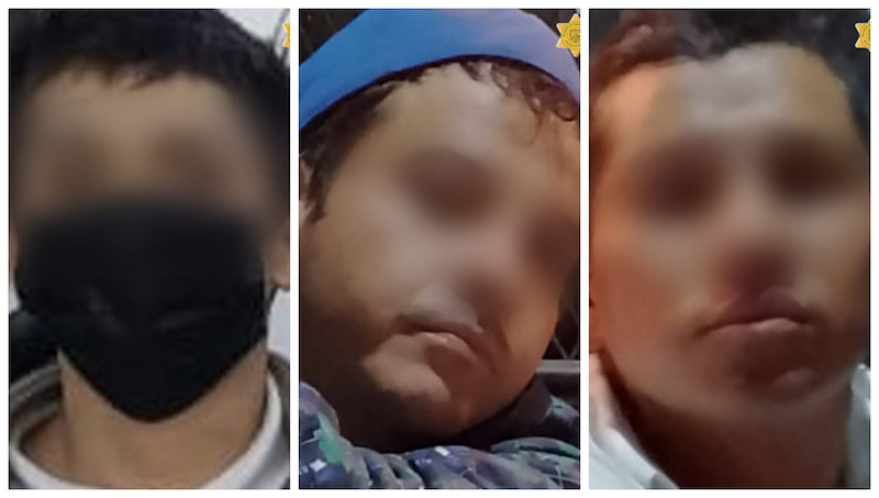 Arrestan a tres hombres en Querétaro por conducir autos con reporte de robo.