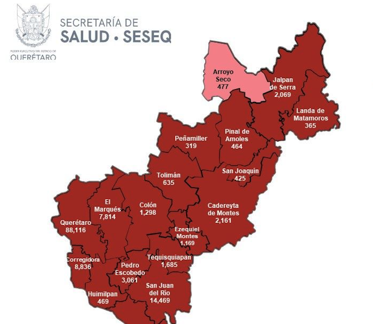 A dos años del inicio de la pandemia, Querétaro acumula 136 mil casos COVID-19.