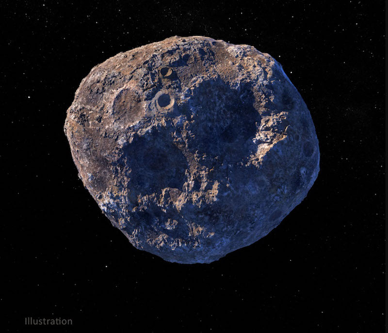 El asteroide 418135 roza la tierra; se esperan cuatro más.