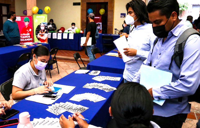 Empresas de El Marqués ofertan mil vacantes en la primera Feria del Empleo 2022.