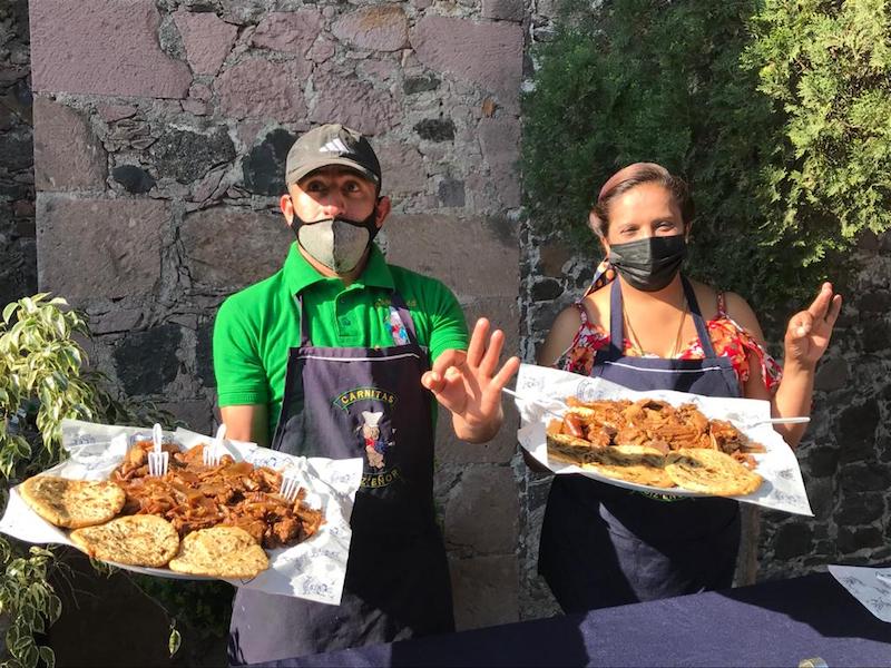 Preparan la tradicional Feria de las Carnitas en Santa Rosa Jáurequi