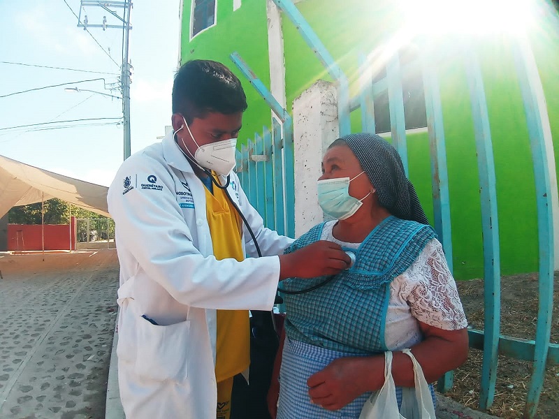 En Pedro Escobedo concluyen con éxito las jorndadas de Salud Nostros Vamos