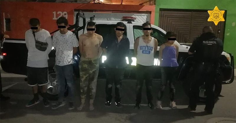 Policías Municipales de Querétaro desarticulan banda dedicada al robo de comercios.