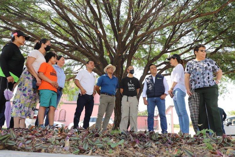 Supervisa Luis Nava avance de dos nuevos parques en la Capital de Querétaro.