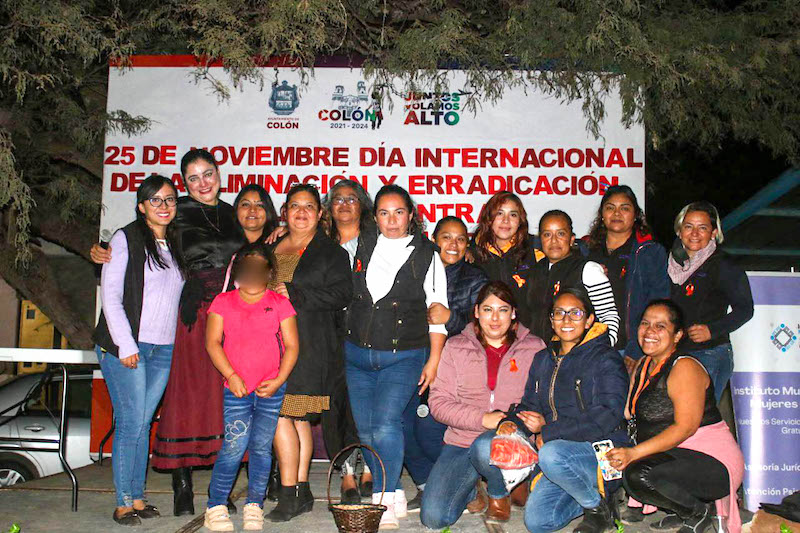 Conmemoran en Colón el Día de la Eliminación de la violencia contra la mujer